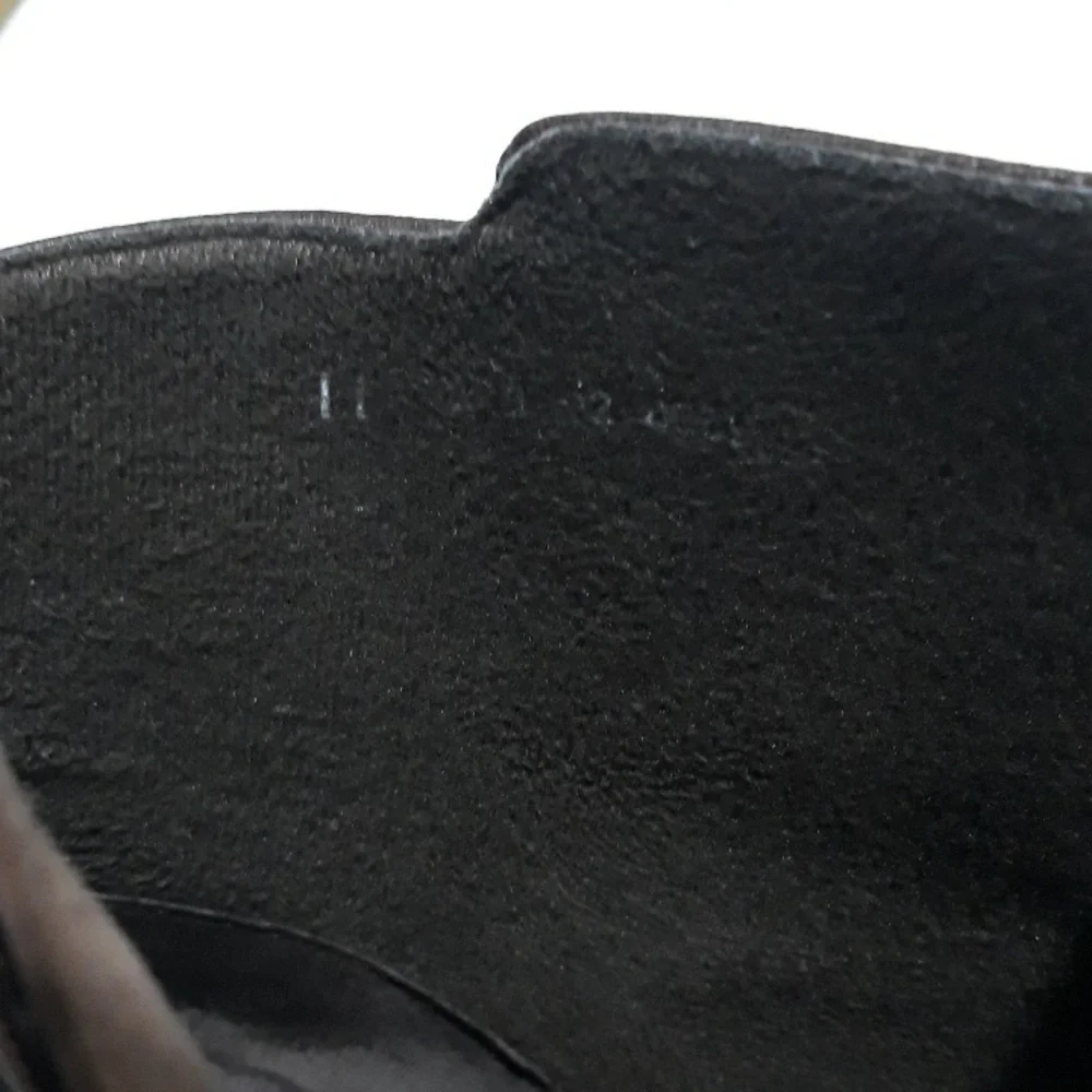 Munro American Leather Brown Ankle Boots Zippered Size 11 M